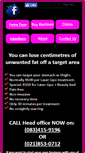 Mobile Screenshot of laserliposa.co.za